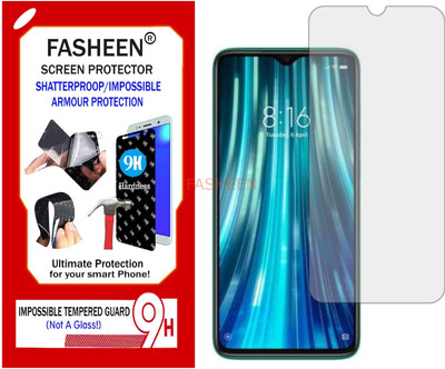 Fasheen Tempered Glass Guard for MI NOTE 8 PRO (Flexible Shatterproof)(Pack of 1)