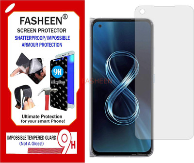 Fasheen Tempered Glass Guard for ASUS ZENFONE 8 ZS590KS (Flexible Shatterproof)(Pack of 1)