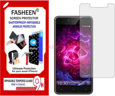 Fasheen Tempered Glass Guard for GIONEE A1 LITE (Flexible Shatterproof)(Pack of 1)
