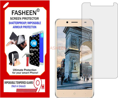 Fasheen Tempered Glass Guard for COOLPAD MEGA 5M (Flexible Shatterproof)(Pack of 1)
