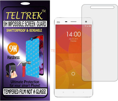 TELTREK Tempered Glass Guard for XIAOMI MI4 (Flexible Shatterproof)(Pack of 1)