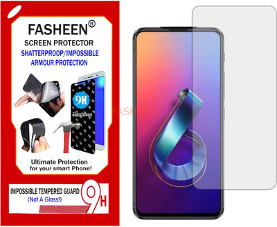 Fasheen Tempered Glass Guard for ASUS ZENFONE 6Z (ZS630KL) (Flexible Shatterproof)(Pack of 1)