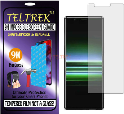 TELTREK Tempered Glass Guard for SONY XPERIA 5 PLUS (Flexible Shatterproof)(Pack of 1)