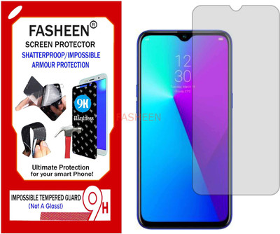 Fasheen Tempered Glass Guard for REALME 3 I (Flexible Shatterproof)(Pack of 1)