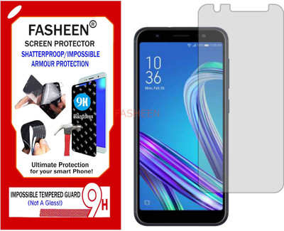 Fasheen Tempered Glass Guard for ASUS MAX M1 (Flexible Shatterproof)(Pack of 1)