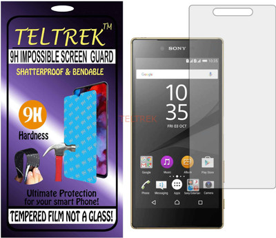 TELTREK Tempered Glass Guard for SONY XPERIA Z5 PREMIUM (Flexible Shatterproof)(Pack of 1)