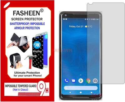 Fasheen Tempered Glass Guard for GOOGLE PIXEL 2XL (Flexible Shatterproof)(Pack of 1)