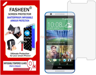 Fasheen Tempered Glass Guard for HTC 820G PLUS (Flexible Shatterproof)(Pack of 1)