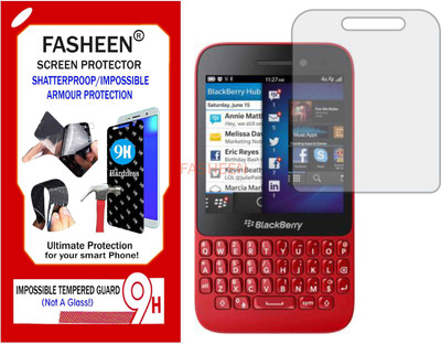 Fasheen Tempered Glass Guard for BLACKBERRY Q5 (Flexible Shatterproof)(Pack of 1)