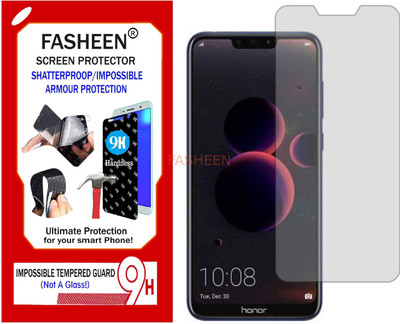 Fasheen Tempered Glass Guard for HUAWEI HONOR 8C (Flexible Shatterproof)(Pack of 1)