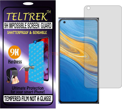 TELTREK Tempered Glass Guard for VIVO X50 V2001A (Flexible Shatterproof)(Pack of 1)