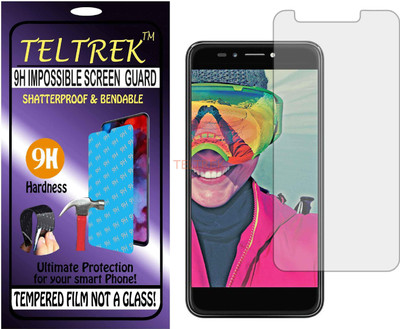 TELTREK Tempered Glass Guard for MICROMAX SELFIE 2 NOTE (Flexible Shatterproof)(Pack of 1)