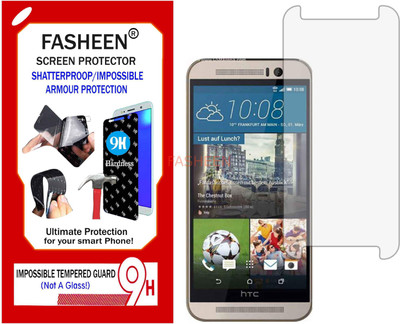 Fasheen Tempered Glass Guard for HTC ONE M9 PRIME CAMERA EDITION (Flexible Shatterproof)(Pack of 1)