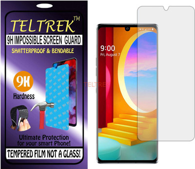 TELTREK Tempered Glass Guard for LG VELVET 5G (Flexible Shatterproof)(Pack of 1)