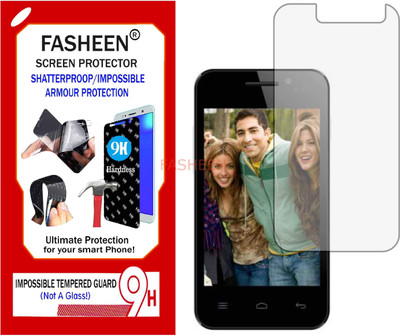 Fasheen Tempered Glass Guard for CELKON A21 (Flexible Shatterproof)(Pack of 1)
