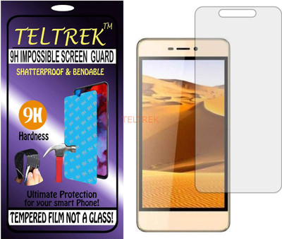 TELTREK Tempered Glass Guard for MICROMAX VDEO 4 Q4251 (Flexible Shatterproof)(Pack of 1)