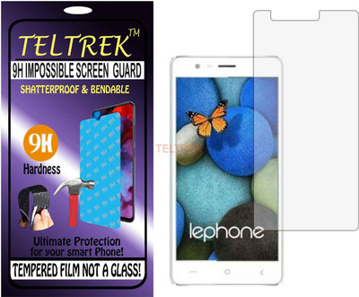 TELTREK Tempered Glass Guard for LEPHONE W7 PLUS (Flexible Shatterproof)(Pack of 1)