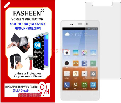 Fasheen Tempered Glass Guard for GIONEE P6 (Flexible Shatterproof)(Pack of 1)