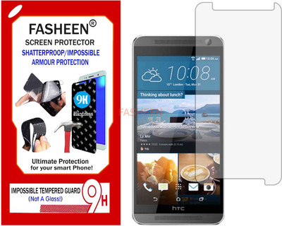 Fasheen Tempered Glass Guard for HTC ONE E9 (Flexible Shatterproof)(Pack of 1)