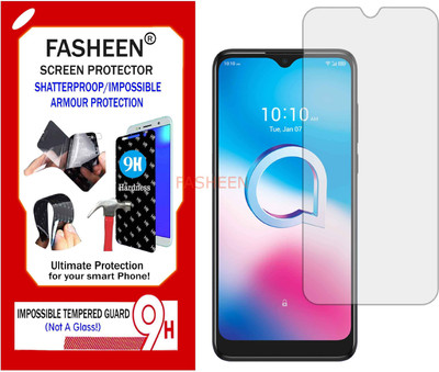 Fasheen Tempered Glass Guard for ALCATEL 3L 2020 (Flexible Shatterproof)(Pack of 1)
