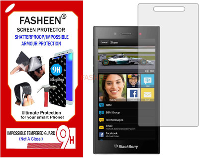 Fasheen Tempered Glass Guard for BLACKBERRY Z3 (Flexible Shatterproof)(Pack of 1)