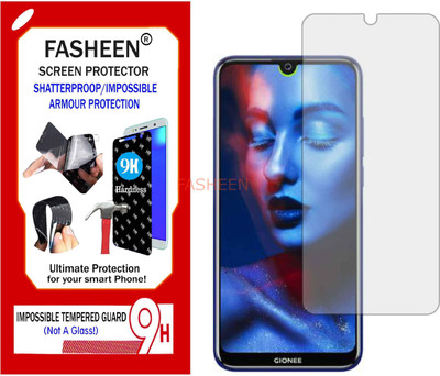 Fasheen Tempered Glass Guard for GIONEE F9 PLUS (Flexible Shatterproof)(Pack of 1)
