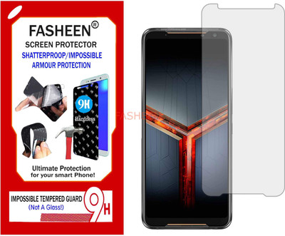 Fasheen Tempered Glass Guard for ASUS ROGPHONE 2 (Flexible Shatterproof)(Pack of 1)