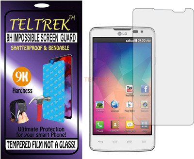 TELTREK Tempered Glass Guard for LG L60 DUAL X147 (Flexible Shatterproof)(Pack of 1)