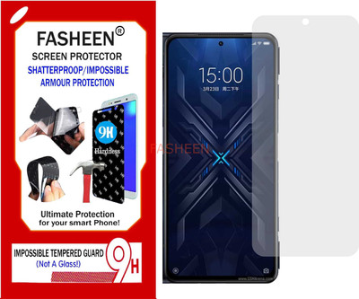 Fasheen Tempered Glass Guard for BLACK SHARK 4 (Flexible Shatterproof)(Pack of 1)