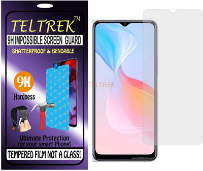 TELTREK Tempered Glass Guard for VIVO V2066BA (Flexible Shatterproof)(Pack of 1)