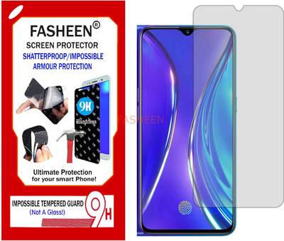 Fasheen Tempered Glass Guard for OPPO RMX1992 (REALME X2) (Flexible Shatterproof)(Pack of 1)
