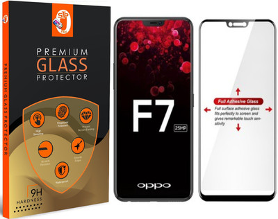 STP FEEL Edge To Edge Tempered Glass for OPPO F7(Pack of 1)