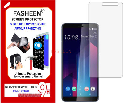 Fasheen Tempered Glass Guard for HTC U11 PLUS (Flexible Shatterproof)(Pack of 1)