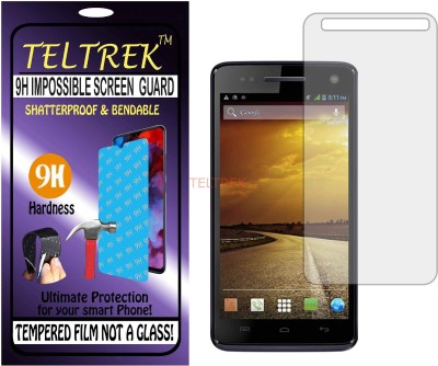 TELTREK Tempered Glass Guard for MICROMAX CANVAS 2 A120 (Flexible Shatterproof)(Pack of 1)