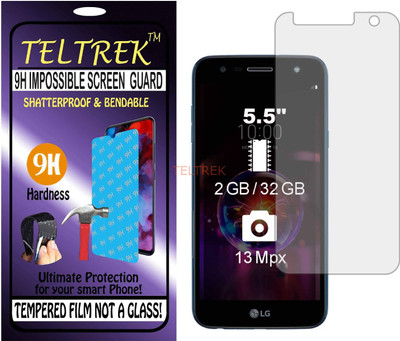 TELTREK Tempered Glass Guard for LG X5 2018 (Flexible Shatterproof)(Pack of 1)
