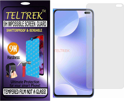 TELTREK Tempered Glass Guard for XIAOMI REDMI K30I 5G (Flexible Shatterproof)(Pack of 1)