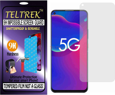 TELTREK Tempered Glass Guard for ZTE BLADE 11 SE 5G (Flexible Shatterproof)(Pack of 1)
