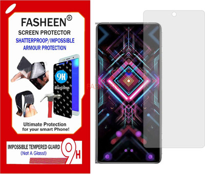 Fasheen Tempered Glass Guard for XIAOMI POCO F3 GT (Flexible Shatterproof)(Pack of 1)