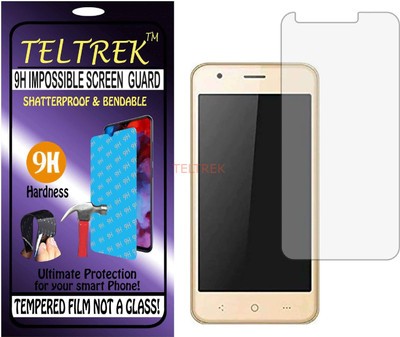 TELTREK Tempered Glass Guard for LEPHONE W15 (Flexible Shatterproof)(Pack of 1)