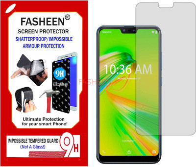 Fasheen Tempered Glass Guard for ASUS ZENFONE MAX PLUS M2 (Flexible Shatterproof)(Pack of 1)