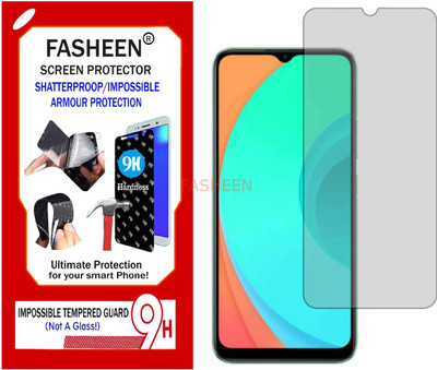 Fasheen Tempered Glass Guard for REALME C11 (Flexible Shatterproof)(Pack of 1)
