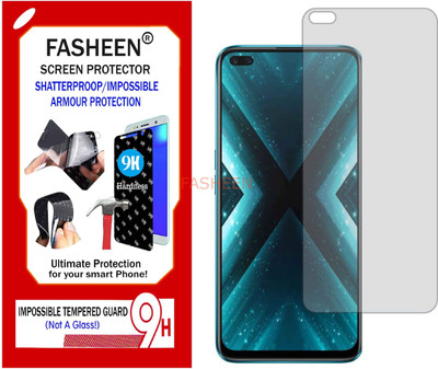 Fasheen Tempered Glass Guard for REALME X3 (Flexible Shatterproof)(Pack of 1)