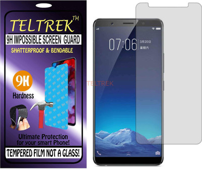 TELTREK Tempered Glass Guard for VIVO X20 PLUS HD (Flexible Shatterproof)(Pack of 1)