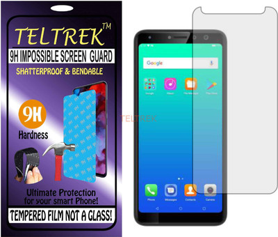 TELTREK Tempered Glass Guard for MICROMAX CANVAS INFINITY PRO (Flexible Shatterproof)(Pack of 1)