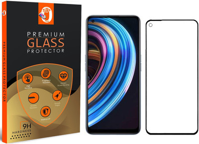 STP FEEL Edge To Edge Tempered Glass for Realme 8 Pro(Pack of 1)