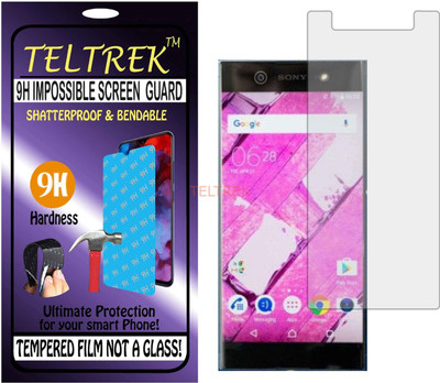 TELTREK Tempered Glass Guard for SONY XPERIA XA1 ULTRA DUAL (Flexible Shatterproof)(Pack of 1)