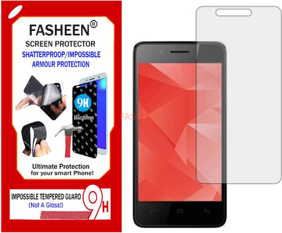Fasheen Tempered Glass Guard for MICROMAX BHARAT 2 Q402 (Flexible Shatterproof)(Pack of 1)