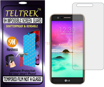 TELTREK Tempered Glass Guard for LG K10 2017 (Flexible Shatterproof)(Pack of 1)