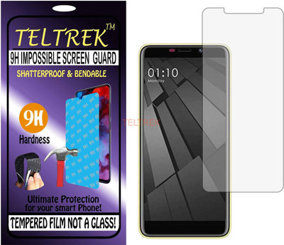 TELTREK Tempered Glass Guard for MOBIISTAR C2 (Flexible Shatterproof)(Pack of 1)