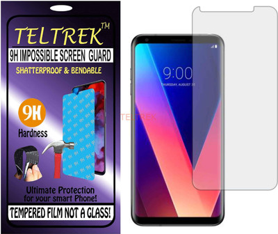 TELTREK Tempered Glass Guard for LG V30 PLUS (Flexible Shatterproof)(Pack of 1)
